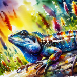 Read more about the article Watercolor Lizard Paintings