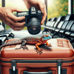 Read more about the article Lizard travel carrier acclimation