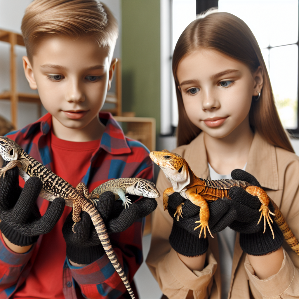 You are currently viewing Safe Lizard Handling for Children