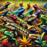 Read more about the article Impressionistic Lizard Art Styles