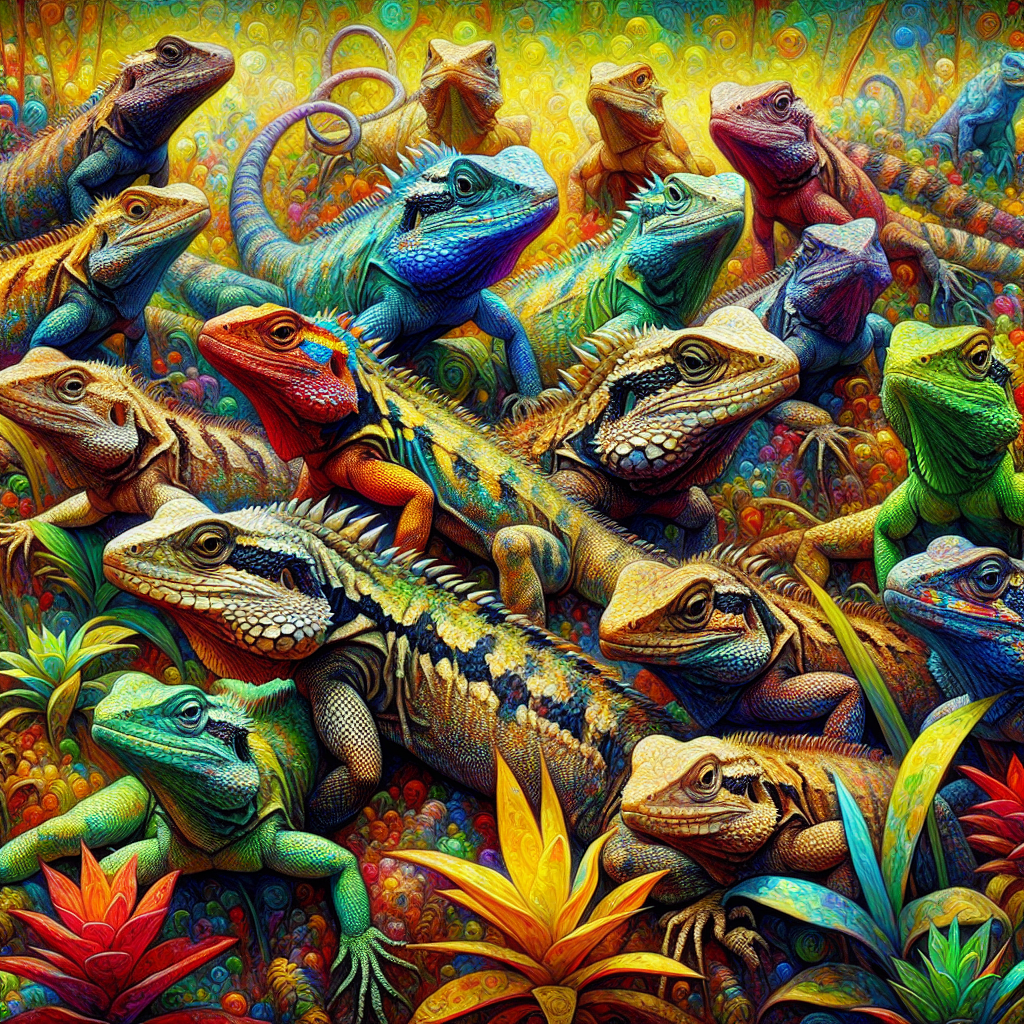 You are currently viewing Impressionistic Lizard Art Styles