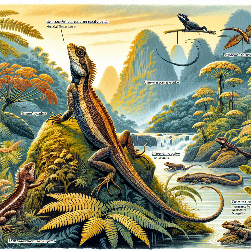 Overview of Lizard Species in the Western Ghats  