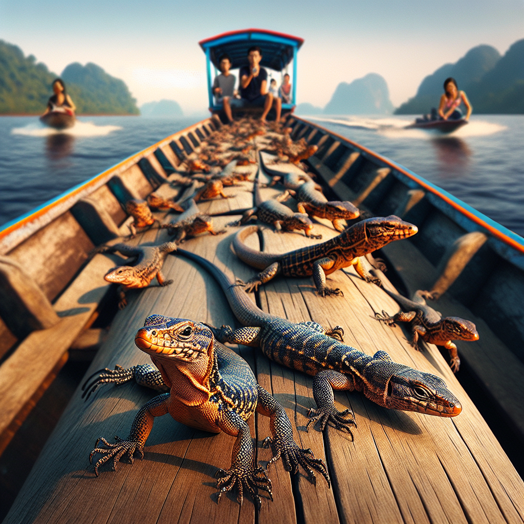 You are currently viewing Traveling with lizards on boat