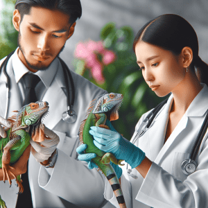 Read more about the article Handling lizards for veterinary examinations