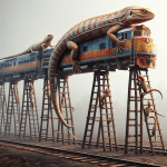 Read more about the article Train lizards ladder structures