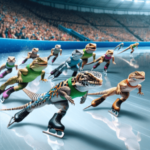 Read more about the article Lizard Speed Skating Races