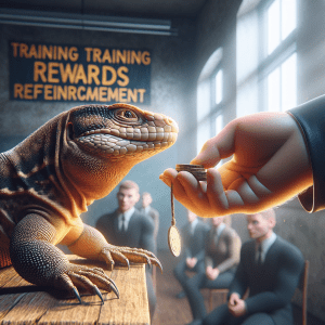 Read more about the article Lizard training rewards reinforcement