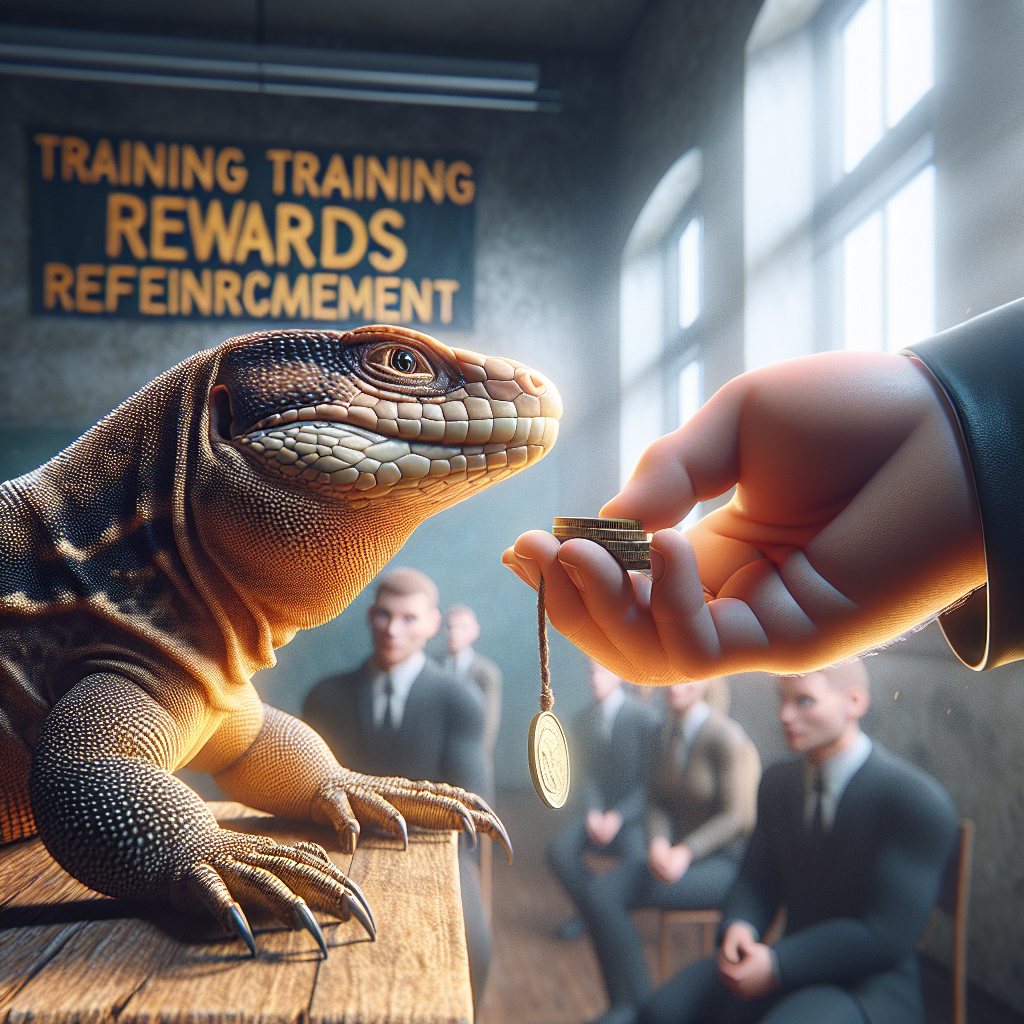 You are currently viewing Lizard training rewards reinforcement