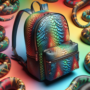 Read more about the article Lizard Print Backpacks Trendy