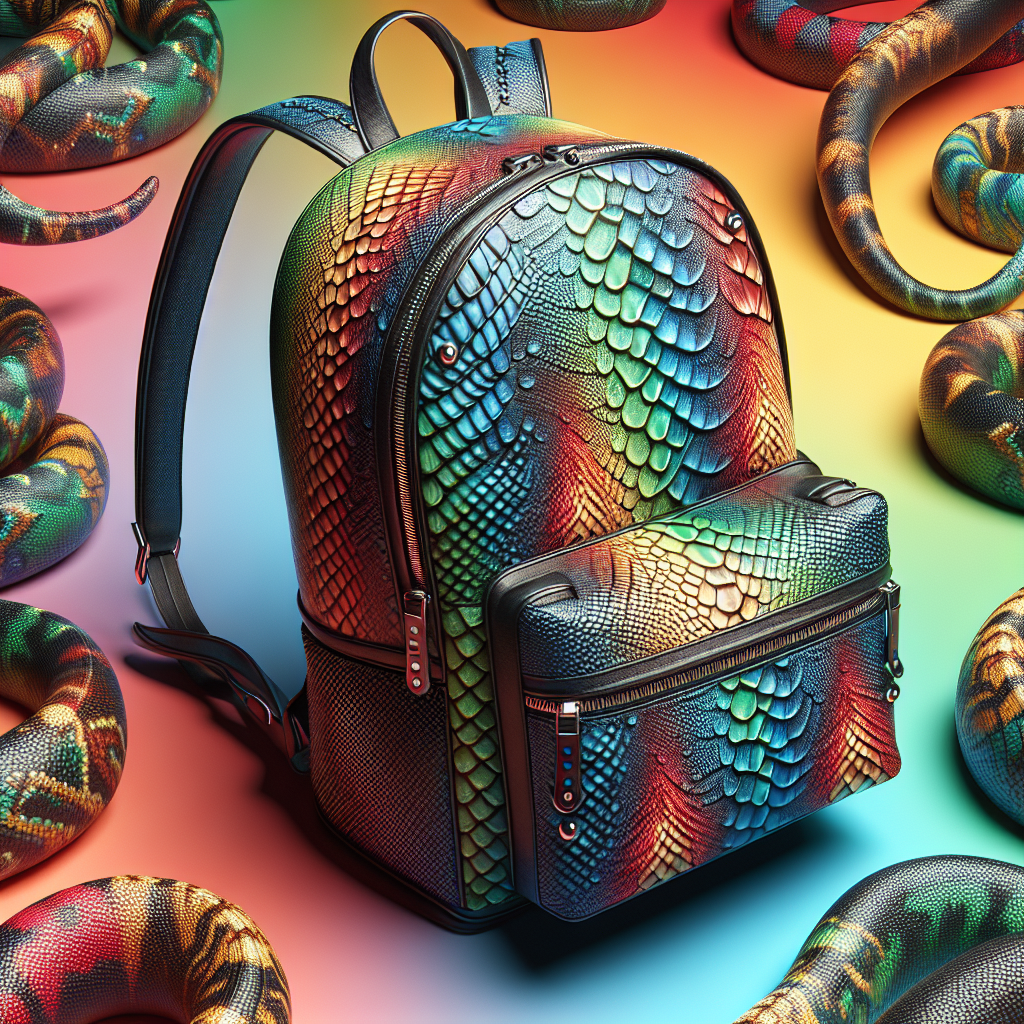 You are currently viewing Lizard Print Backpacks Trendy