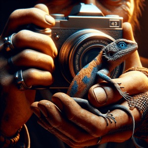 Read more about the article Bond with lizard handling