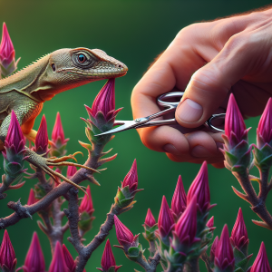 Read more about the article Nervous lizard trimming tips