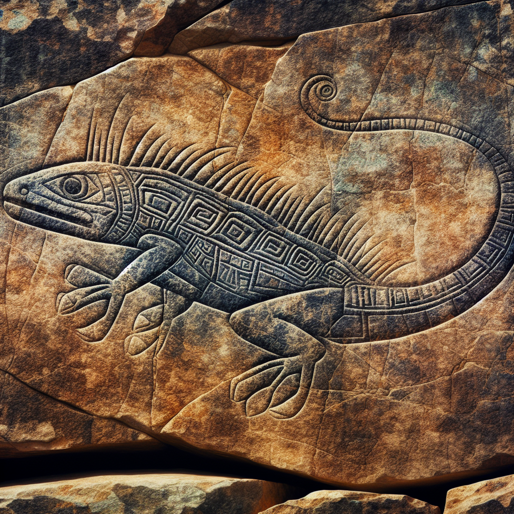 You are currently viewing Ancient Lizard Engravings and Petroglyphs