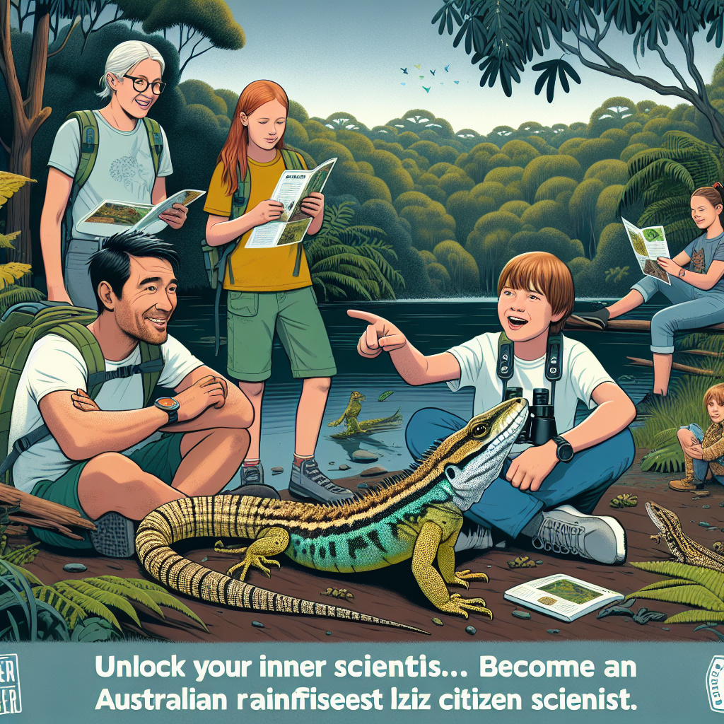 You are currently viewing Australian Rainforest Lizards Citizen Scientist: Unveil Mysteries with Your Family!