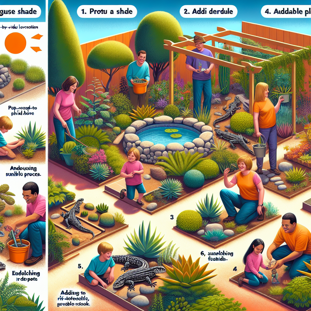 You are currently viewing Lizard-friendly Garden Microhabitats: A How-To Guide for Families