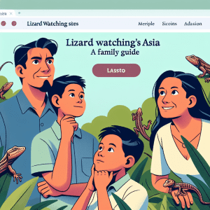 Read more about the article Lizard Watching Sites Asia: Family-friendly Guide