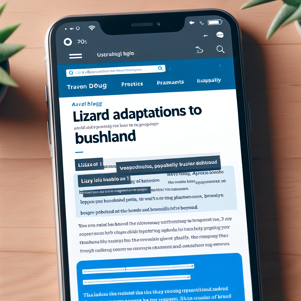 You are currently viewing Lizard Adaptations to Bushland: A Family Guide