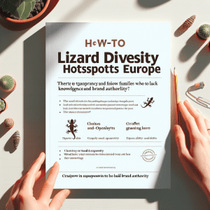 Read more about the article Lizard Diversity Hotspots Europe: A Family Guide