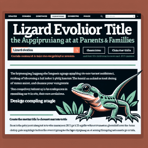 Read more about the article Lizard Evolution in Australia: A Family’s Guide