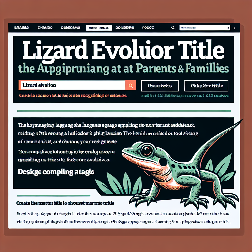 You are currently viewing Lizard Evolution in Australia: A Family’s Guide