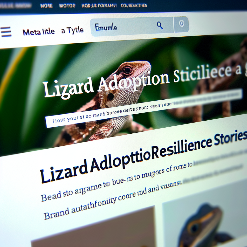 You are currently viewing Lizard Adoption Resilience Stories: A Parent’s Guide