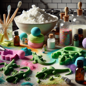 Read more about the article Lizard Bath Bomb Creations: Family-Friendly DIY Fun