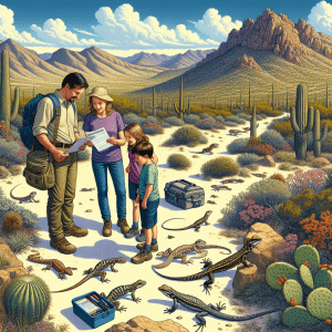 Read more about the article Sonoran Desert Lizard Surveys: Family Adventure