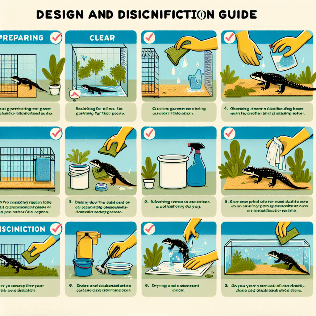 You are currently viewing Lizard Habitat Disinfection Methods: Easy Guide for Families