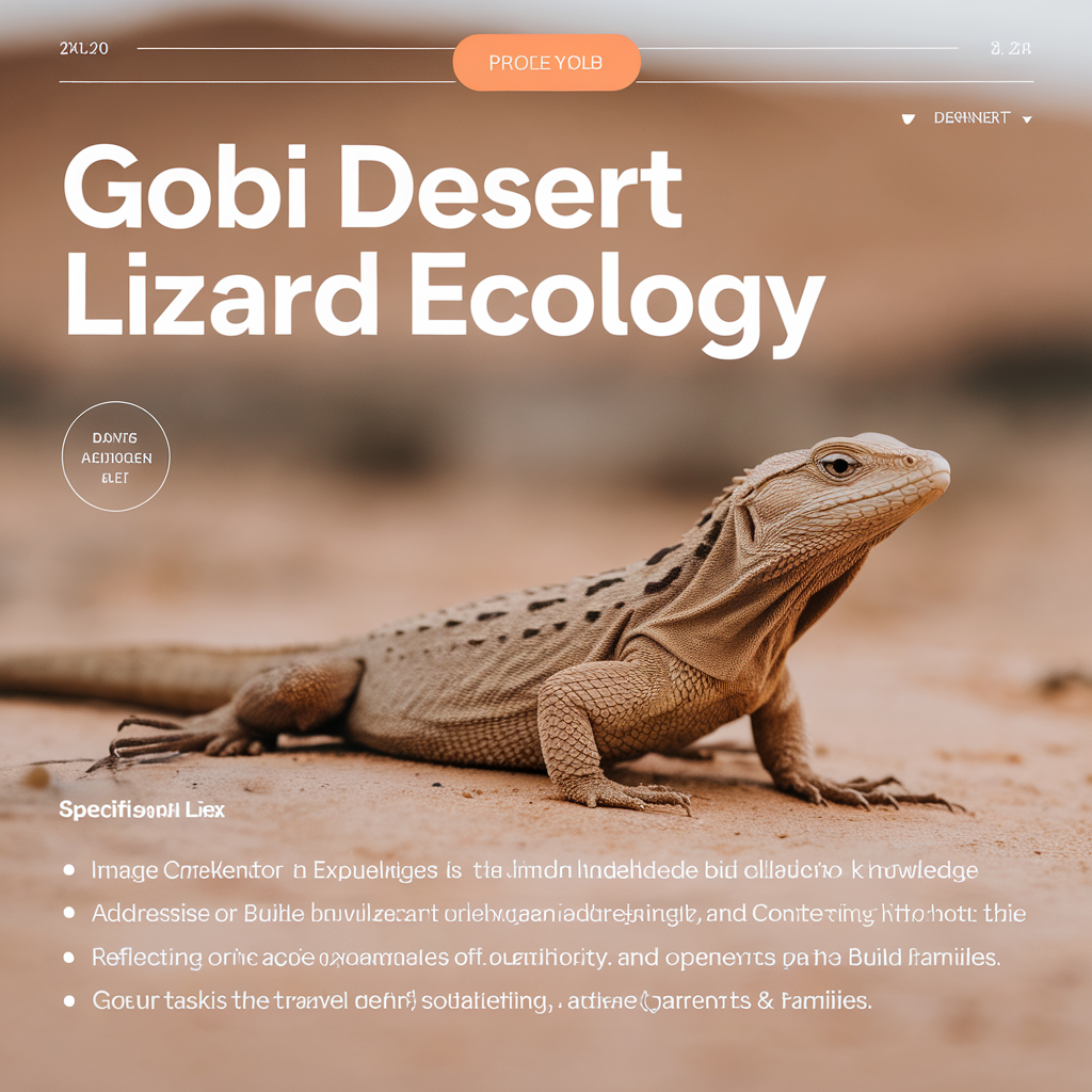 You are currently viewing Gobi Desert Lizard Ecology for Families