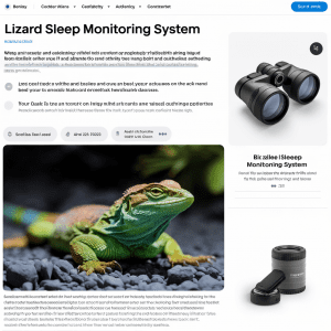 Read more about the article Lizard Sleep Monitoring System: Parent’s Essential Guide