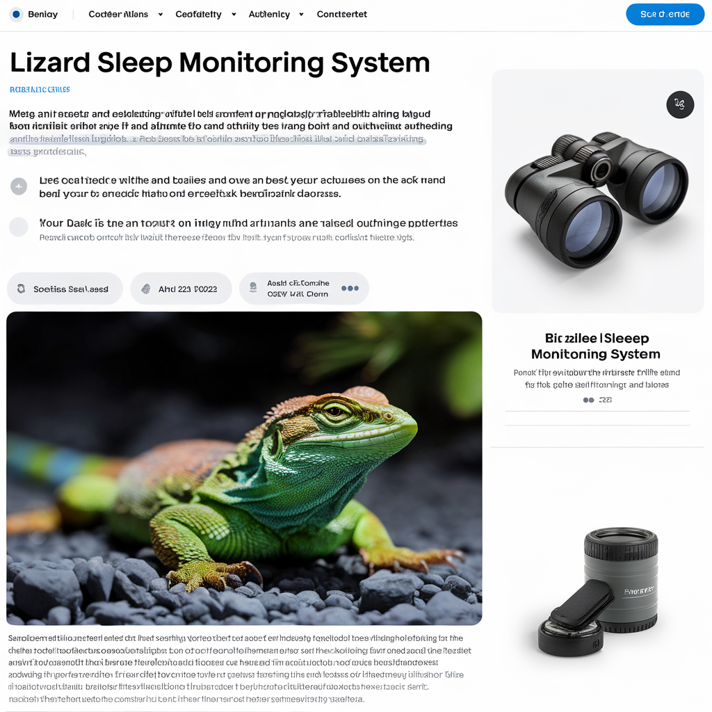 You are currently viewing Lizard Sleep Monitoring System: Parent’s Essential Guide